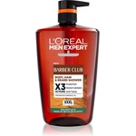L'Oréal Men Expert Barber Club душ-гел за мъже за коса, брада и тяло 1000ml
