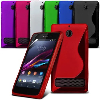 Image 1 of Sony Xperia E1/Dual Силиконов Калъф + Скрийн Протектор
