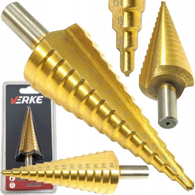 Vrták stupňovitý 4-30 MM, Verke V05057