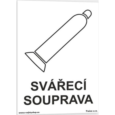 Traiva s.r.o Svářecí souprava Verze: Samolepka 148 x 210 mm (A5) tl. 0.1 mm - Kód: 00619