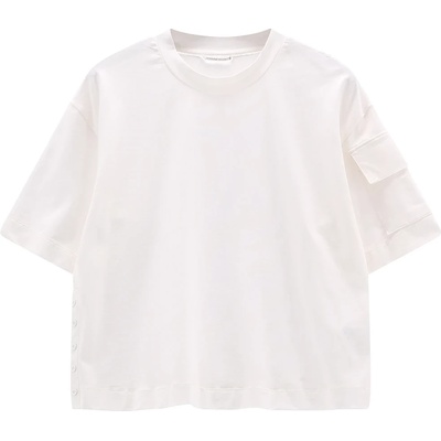Jeanne Baret Дамска тениска Jeanne Baret Women's Polynesia T-Shirt - B. Co Gesso / White - размер 36 (EU) (916-6701-0111)