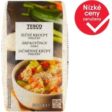 Tesco Ječné kroupy perličky 0,5 kg