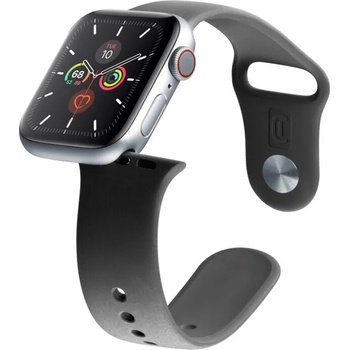 Cellularline Каишка Cellularline - Urban, Apple Watch, 42/44 mm, черна (URBANAPPWATCH4244K)