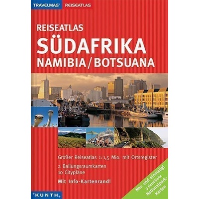 Jižní Afrika, Namíbie, Botswana atlas V