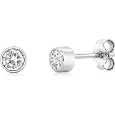 SOFIA DIAMONDS zlaté náušnice s diamantmi 2 x 0,23 ct UDER26657W-H-I1