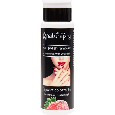 Naturaphy Odlakovač na nechty bez acetónu jahoda 200 ml