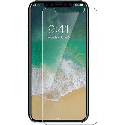 DeTech Стъклен протектор No brand Tempered Glass for iPhone X / XS / 11 Pro, 0.3mm, Transperant - 52343 (DE-52343)