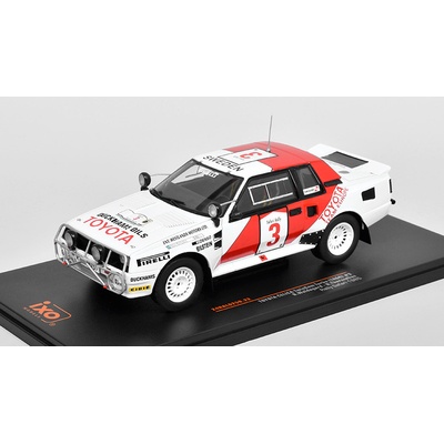 Ixo Toyota Celica TwinCam Turbo TA64 3 Rally Safari 1985 1:24
