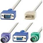 Roline Cable KVM 1xHD15M/F, 1xUSB A/2xPS2M, 1.8m (11.01.4702)