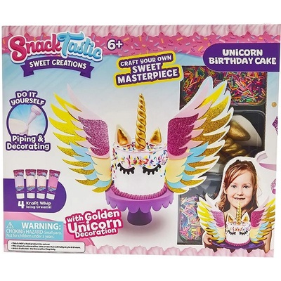 Felyx Toys Snack Tastic Декоративни Вкусотии Торта за рожден ден Еднорог (1012256F)