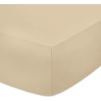 Image 1 of Здрав и качествен чаршаф с ластик трико бежово