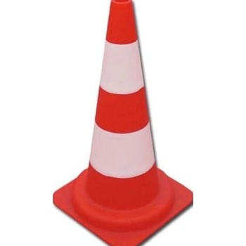 Конуси за паркиране 54 см от полиетилен - за сигнализация и обезопасяване (s2003pefb)