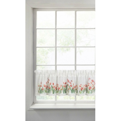 EUROFIRANY KRÁTKA ZÁCLONA NA PÁSKE STELLA 150X30 CM VIACFAREBNÁ