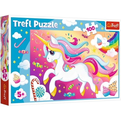 Trefl Hezký jednorožec 16386 100 dílků