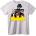 NOONEBRAND Тениска Семейство Batman - 2XL, Black