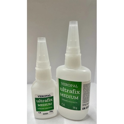 VEROPAL ULTRAFIX MEDIUM - středně husté vteřinové lepidlo 20 g