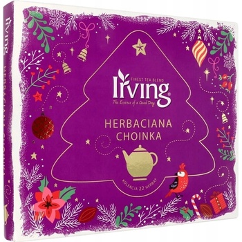 IRVING adventný kalendár čajový vianočný stromček