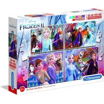 Clementoni - Puzzle 4in1: Frozen 2 - 1 - 39 piese