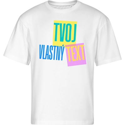 Tričko na mieru tvoj text, tvoj obrázok, tvoja story polnočná modrá