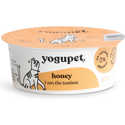 Yogupet Cat Honey - йогурт за котки с мед (без лактоза) 110gr