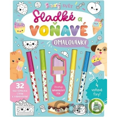 Sladké a voňavé omalovánky Claire Mowat