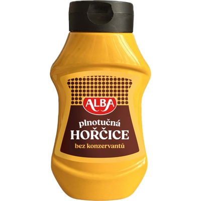 Alba Hořčice plnotučná 350g