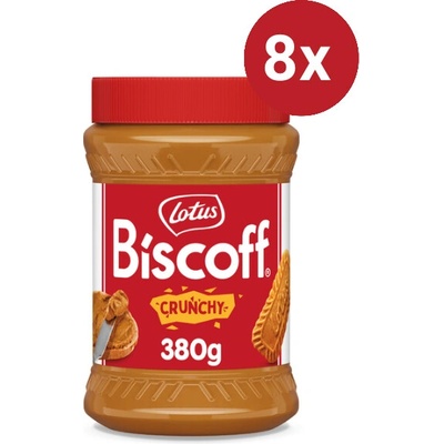 Lotus Biscoff nátierka zo sušienok Crunchy 8 x 380 g