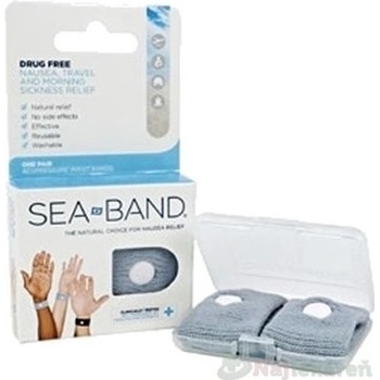 SEA BAND akupresúrne náramky pre dospelých proti nevoľnosti 2 ks
