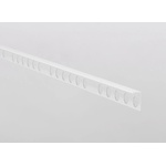  Лайсна EMAC Novosuelo Alu 1x250 Бял мат (NSUAL10BLR25)