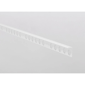  Лайсна EMAC Novosuelo Alu 1x250 Бял мат (NSUAL10BLR25)
