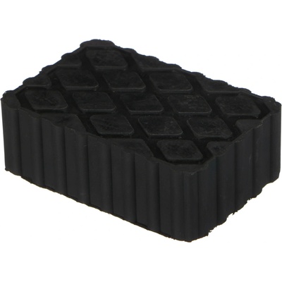 Gumová podložka pro zvedák automobilů JACK PAD 17, 120x80x40 mm