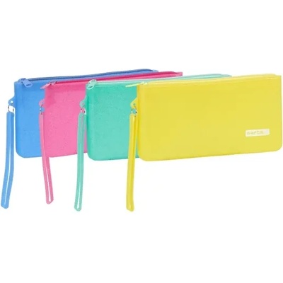 SAFTA Силиконов несесер safta с брокат, 12 бр. в дисплей