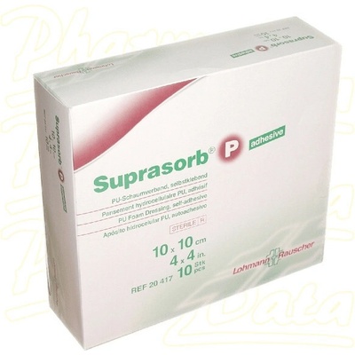 Suprasorb P 10 x 10 cm steril.adhesive 10 ks