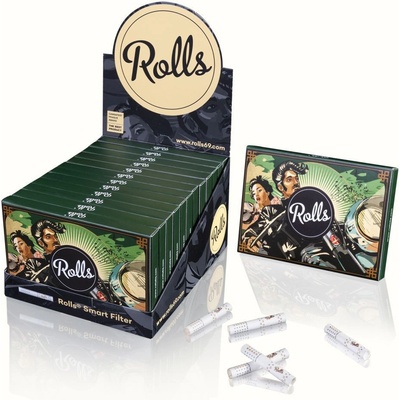 Rolls 69 filtry pack green 6 mm 12 x 80 ks