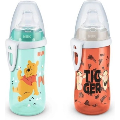 Nuk FC fľaša active cup Disney Medvedík Pú 300 ml biela