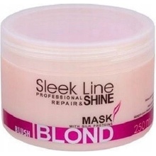 Stapiz Sleek Line Blush Blond Mask maska na blond vlasy s hodvábom 250 ml