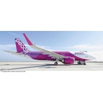 Hasegawa Пътнически самолет Airbus A320neo " Peach" 1/200 (610846)