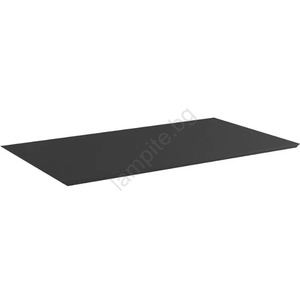 Cersanit S1021-014 - Горен плот за шкафове под мивка MILLE 80x45 см черен (CS0264)