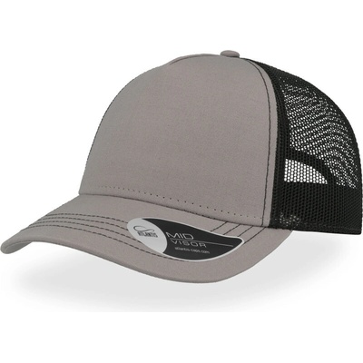 Atlantis Headwear Rapper Canvas 5 panelová síťovaná COT-336060q6299 Navy/šedá tmavá