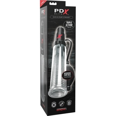 PDX ELITE Suck-N-Pump Stroker