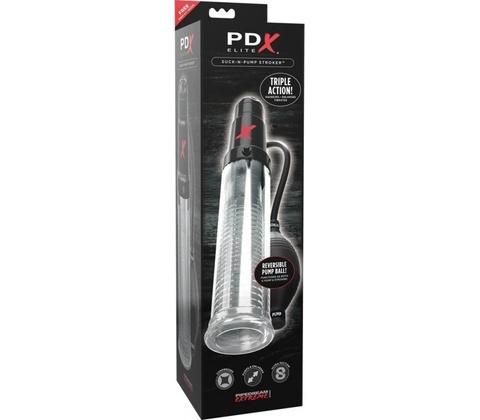 PDX ELITE Suck-N-Pump Stroker