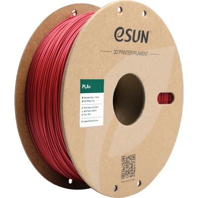 eSUN PLA+ Fire Engine Red - 1, 75 mm / 1000 g (PLA+175O-FR1P1)