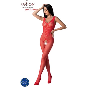 Image 1 of Passion Bodystocking BS098 Red
