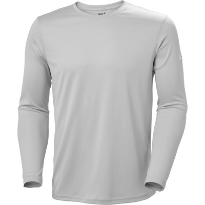 Helly Hansen Мъжко синтетично термобельо Helly Hansen Tech Crew L/S 2.0 Synthetic base layer - Grey Fog - размер XL (014-2357-0214)