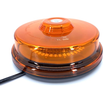 KAMAR LED Výstražný maják UFO2 s magnetom 22W, 12/24V, 3m kábel do zapaľovača, R10 R65 [ALR0077]