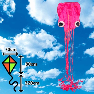 D&P Šarkan chobotnica ružová