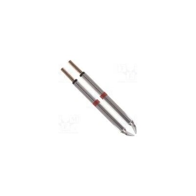 Hrot zahnutý plochý 1,78mm 420÷475°C pro termokleště 2ks.