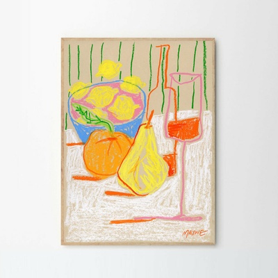 Moikka Plagát Late Afternoon Still Life by Maxine McCrann 50x70 cm