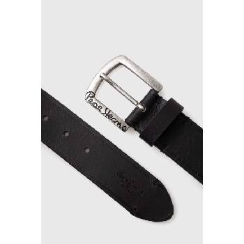 Pepe Jeans Кожен колан Pepe Jeans MOSS BELT мъжки в черно PM021026 (PM021026)