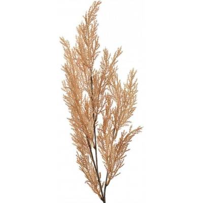 Umělá větvička s rezavým jehličím – 75 cm